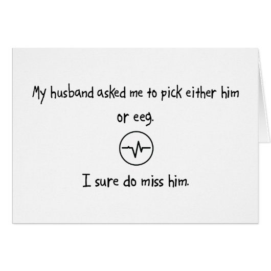 Pick Husband or EEG Cards (Front Horizontal)