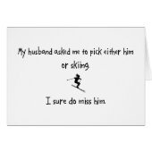 Pick Husband or Skiing (Front Horizontal)