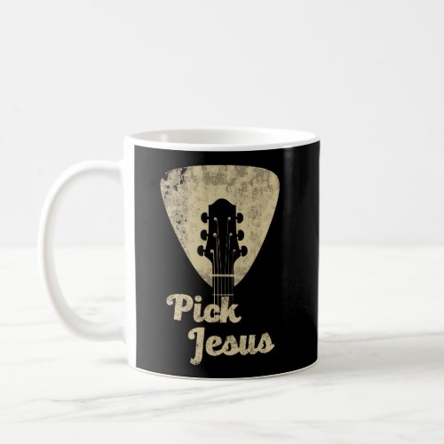 Pick Jesus Music Pastor Christmas Gift Shirt Tshir Coffee Mug