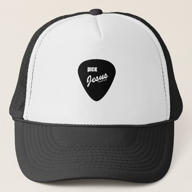 Pick Jesus Trucker Hat (Front)