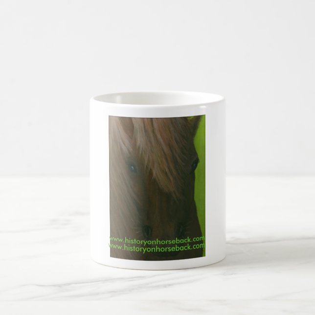 "Pick me!" - appealing Shetland pony Coffee Mug (Center)