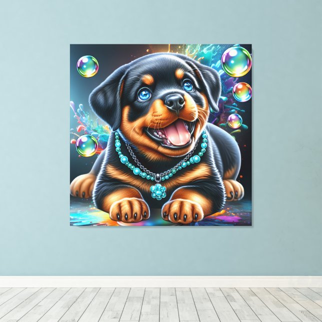 Pick Me Canvas Print (Insitu(Wood Floor))