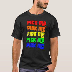 Pick Me - Game Show - Colorful Contestant Premium T-Shirt