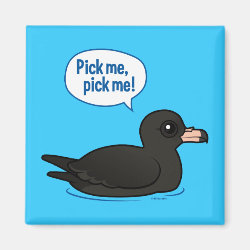 Pick me, pick me! Square Magnet