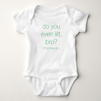 "Pick Me Up." Baby Jumper Bodysuit