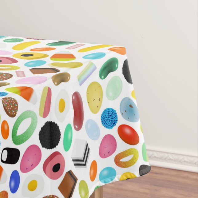 Pick & Mix Tablecloth (In Situ)