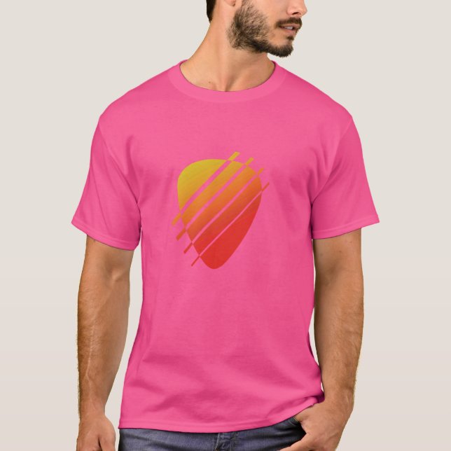 Pick  Plectrum - 4 String Bass Guitar Player or Ba T-Shirt (Front)