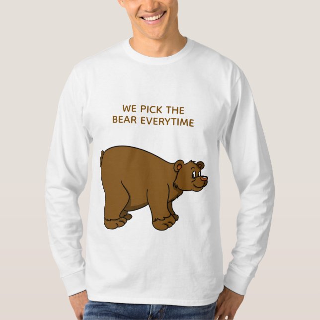 PICK THE BEAR tshirt (Front)