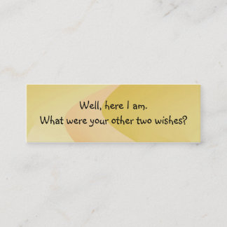 Pick Up Line Introduction Card