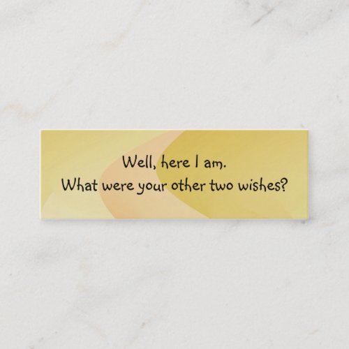 Pick Up Line Introduction Card Business Card