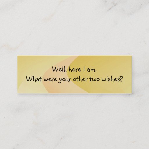 Customizable Pick Up Line Introduction Card Business Card