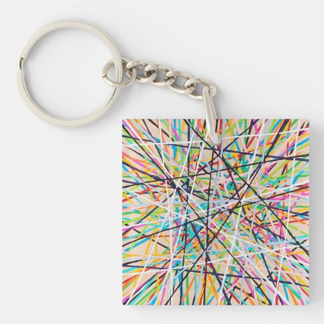 Pick Up Sticks 2 Keychain (Front)