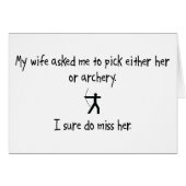 Pick Wife or Archery (Front Horizontal)