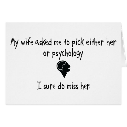 Pick Wife or Psychology (Front Horizontal)