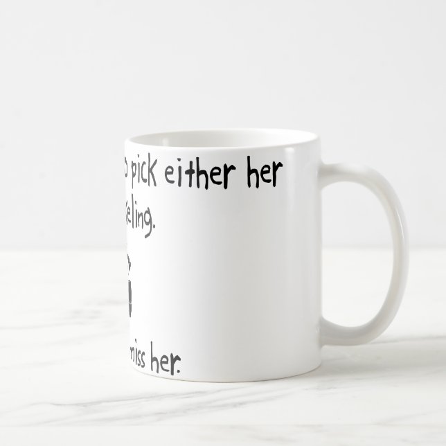 Pick Wife or Snorkeling Coffee Mug (Right)