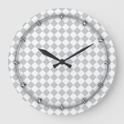 Pick your checkers color Easily Customize This Large Clock