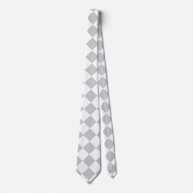 Pick your checkers color Easily Customize This Neck Tie (Front)