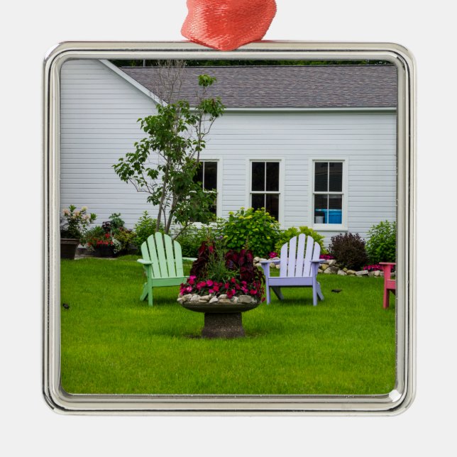 Pick Your Color Metal Ornament (Front)