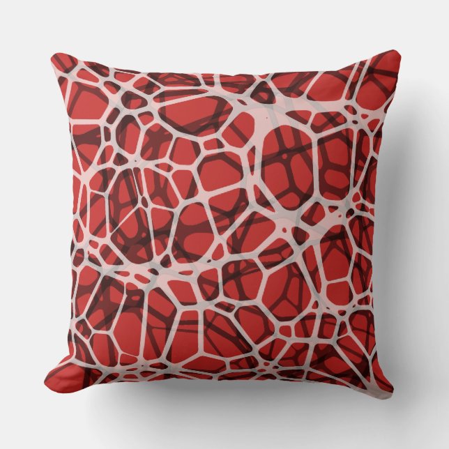 Pick Your Color Multi-Layer Web Pattern Pillow 2 (Front)