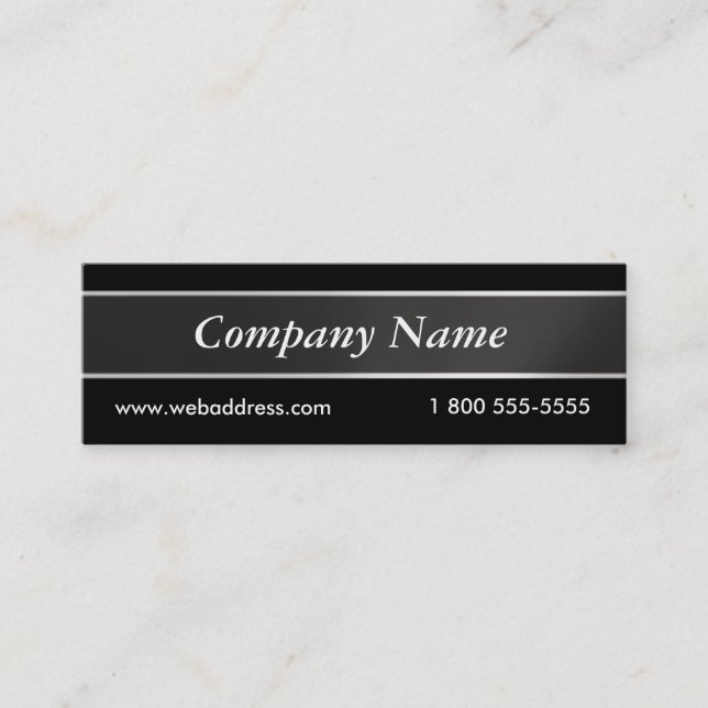 Pick Your Color Professional Small Business Cards (Front)