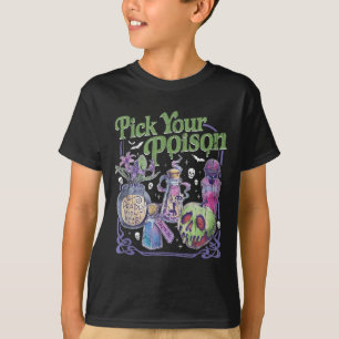 Pick Your Poison, Vintage Princess Halloween T-Shirt
