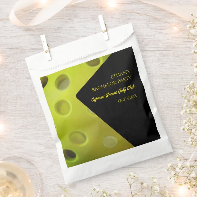 Pickeball birthday party bachelor party sport  favor bag (Clipped)