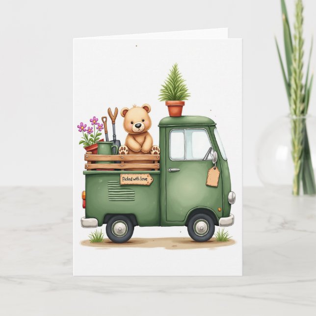 Picked With Love Mothers Day Card (Front)