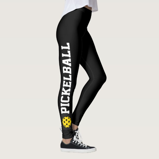 Pickelball Player Custom Personalized  Leggings (Right)