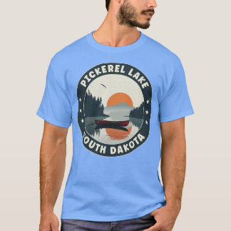 Pickerel Lake South Dakota Sunset T-Shirt