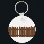 Picket Fence Keychain<br><div class="desc">Just a picket fence.</div>