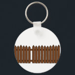 Picket Fence Keychain<br><div class="desc">Just a picket fence.</div>