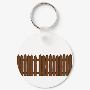 Picket Fence Keychain