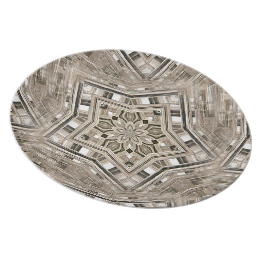 Picket Pentacles Plate (Right Side)