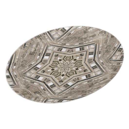 Picket Pentacles Plate (Left Side)