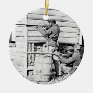Picket Station of Colored Troops Dutch Gap Canal Ceramic Ornament