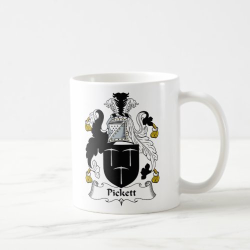 Pickett Family Crest Coffee Mug