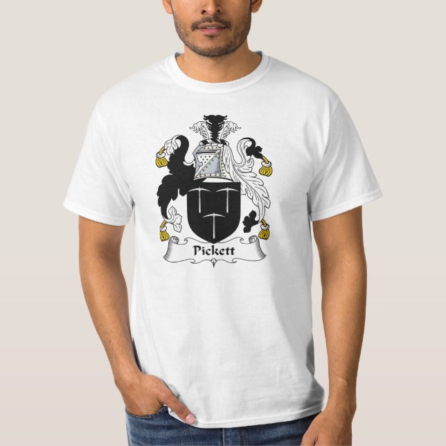 Pickett Family Crest T-Shirt (Front)