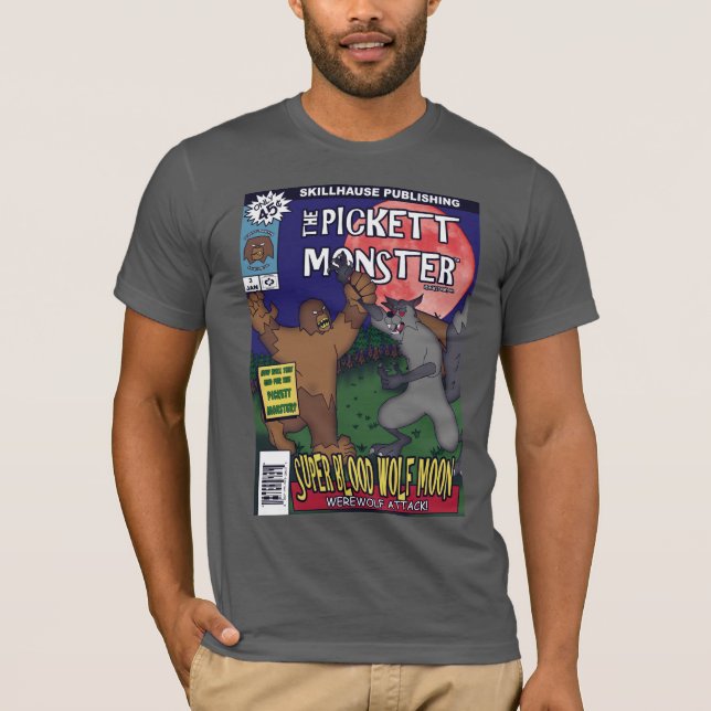 PICKETT MONSTER - Comic Book #3 T-Shirt (Front)