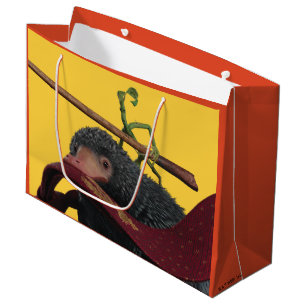 Pickett & Teddy With Wand and Tie Large Gift Bag