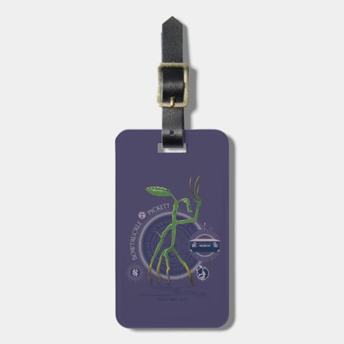 PICKETT The BOWTRUCKLE Graphic Luggage Tag