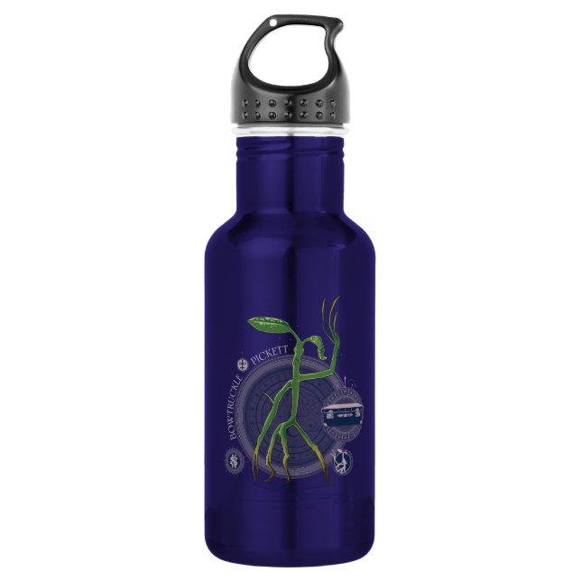 PICKETT™ The BOWTRUCKLE™ Graphic Stainless Steel Water Bottle (Front)