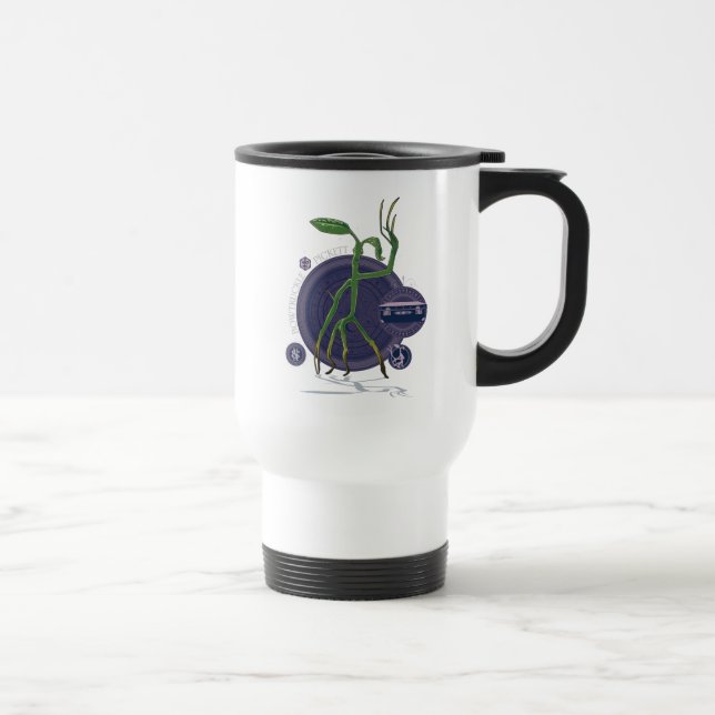 PICKETT™ The BOWTRUCKLE™ Graphic Travel Mug (Right)