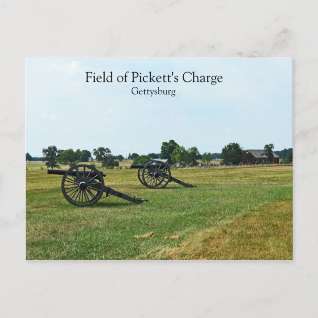 Pickett's Charge Postcard (Front)