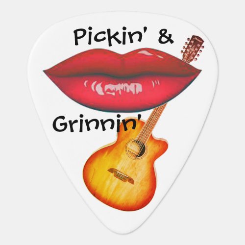 Pickin  Grinnin Guitar Pick