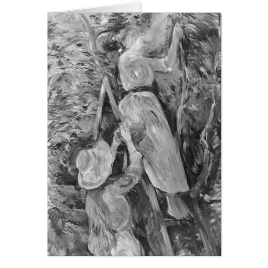 Picking cherries, 1891 (Front)