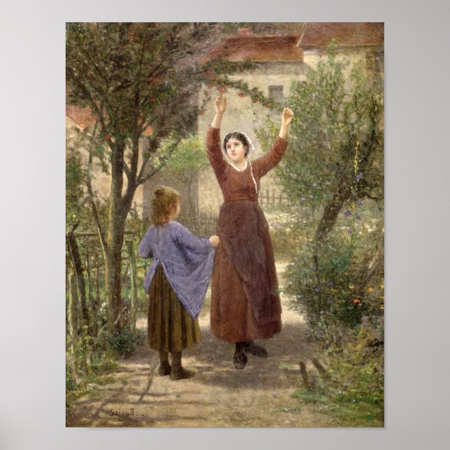 Picking Cherries Poster (Front)