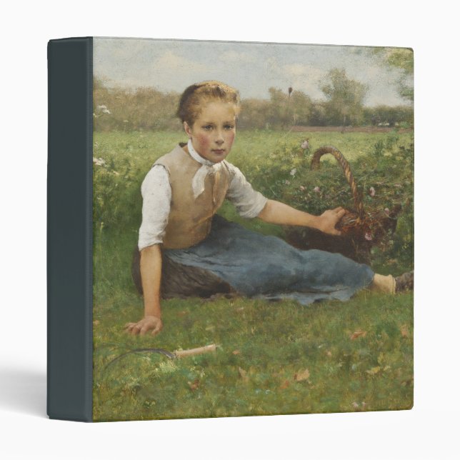 Picking Flowers | 1882 3 Ring Binder (Front/Spine)