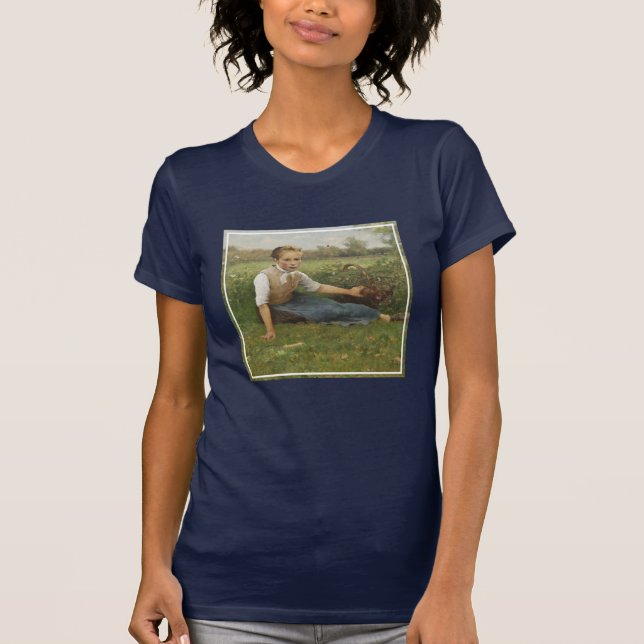 Picking Flowers | 1882 T-Shirt (Front)