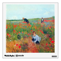 Picking Flowers in a Field, Mary Cassatt