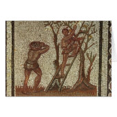 Picking Fruit, Roman Mosaic (Front Horizontal)